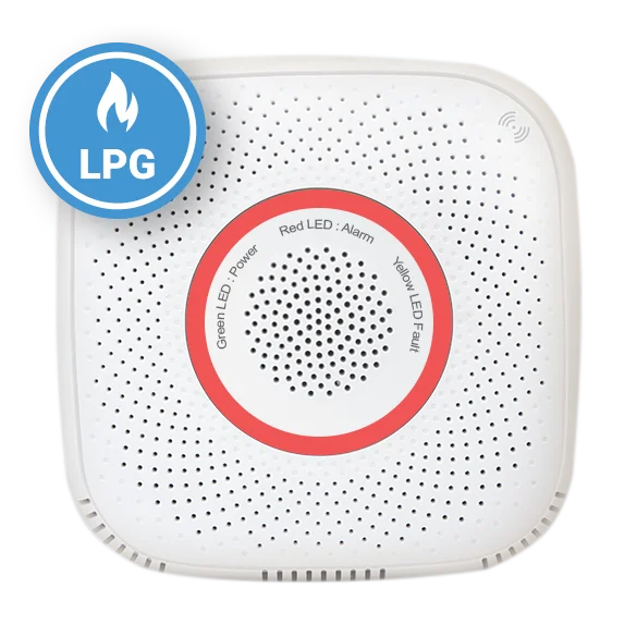Senzor detector de gaz petrolier lichefiat Shelly Gas LPG, Wireless, Alarma 70 dB, Notificari aplicatie