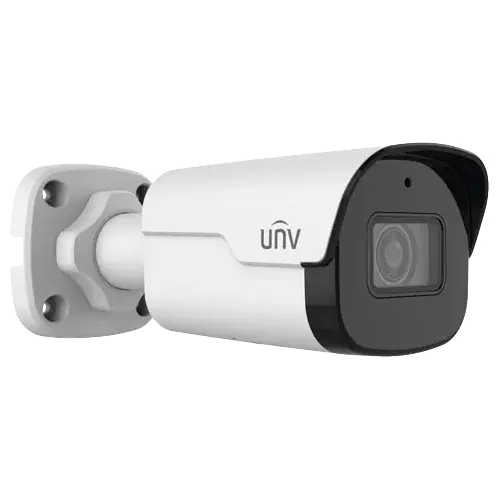 Camera de supraveghere IP Uniview, Seria Light Hunter, Rezolutie 5MP, Lentila 2.8 mm, Distanta IR 40 m, Microfon, Slot microSD