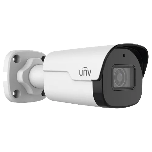Camera de supraveghere IP Uniview, Seria Light Hunter, Rezolutie 5MP, Lentila 2.8 mm, Distanta IR 40 m, Microfon, Slot microSD