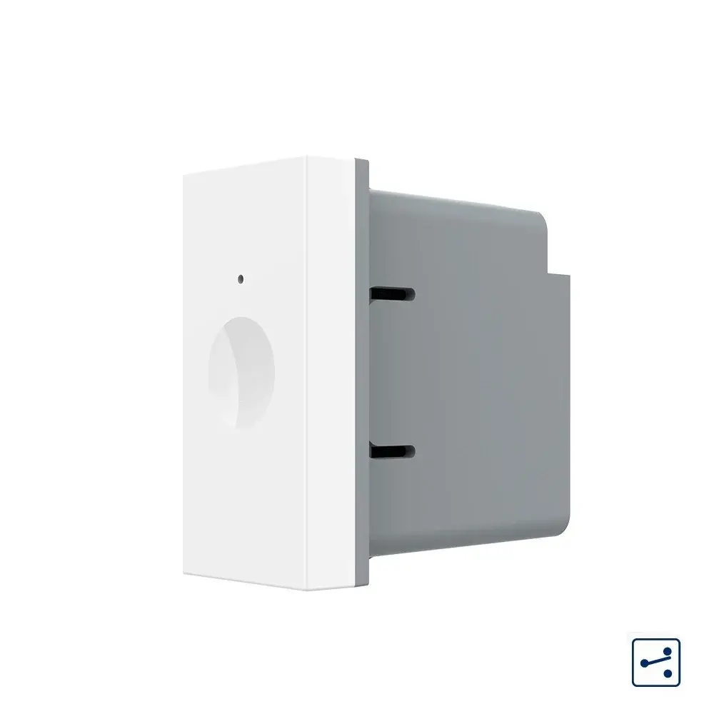 Modul intrerupator simplu cap scara / cruce cu touch Livolo 1M standard Italian, Serie noua