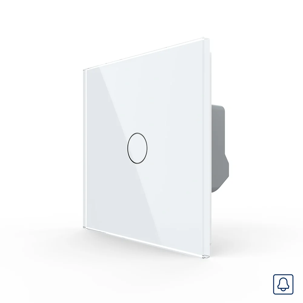 Buton Sonerie cu Touch LIVOLO din Sticla – Serie Noua