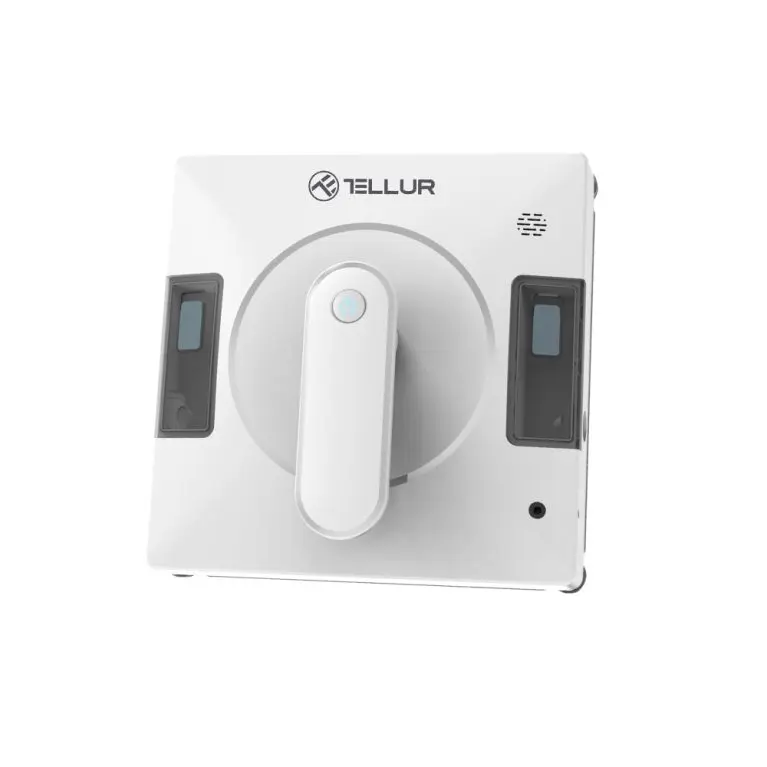 Robot smart de curatare geamuri Tellur RWC02, Putere 72W, Baterie 500 mAh, 3 Moduri, Alb – Resigilat
