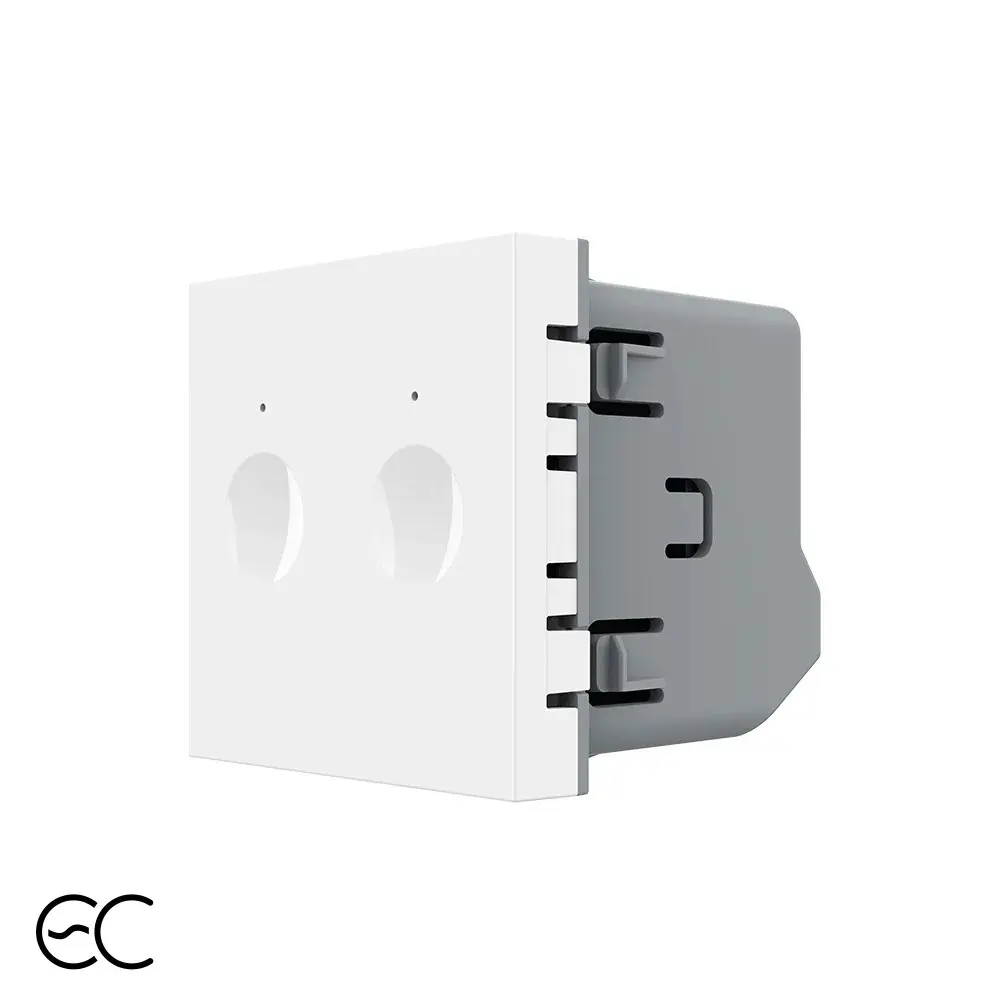 Modul Intrerupator Dublu cu Protocol Zigbee EC si Touch LIVOLO