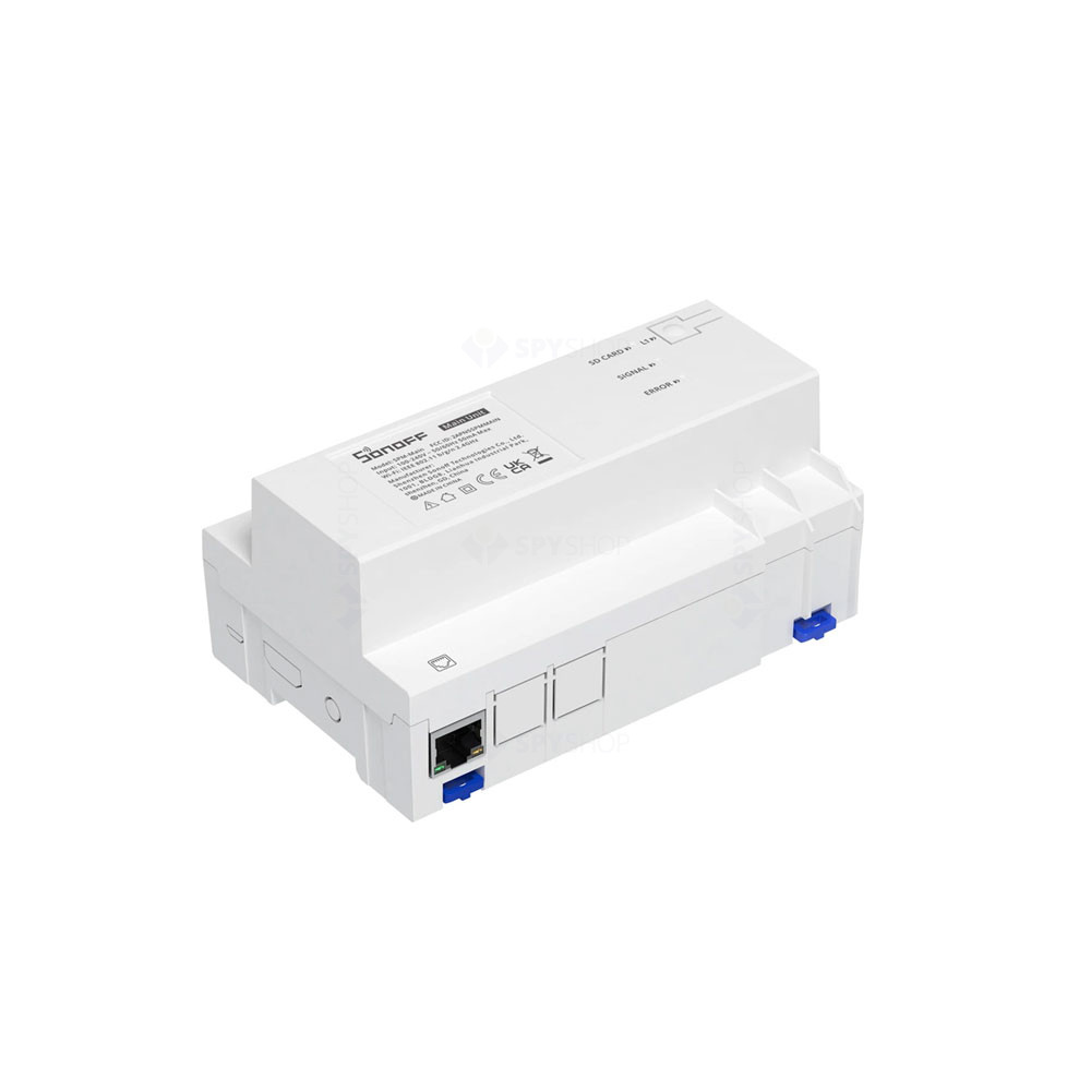 Releu inteligent / Unitate centrala Sonoff SPM Main, ON / OFF, Masurare puterii, Alb