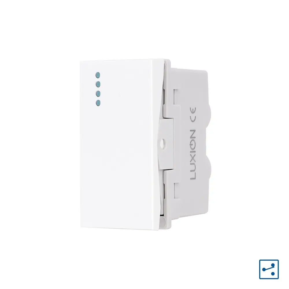 Modul Intrerupator Simplu Cap-Scara Mecanic 1M LUXION, Standard Italian