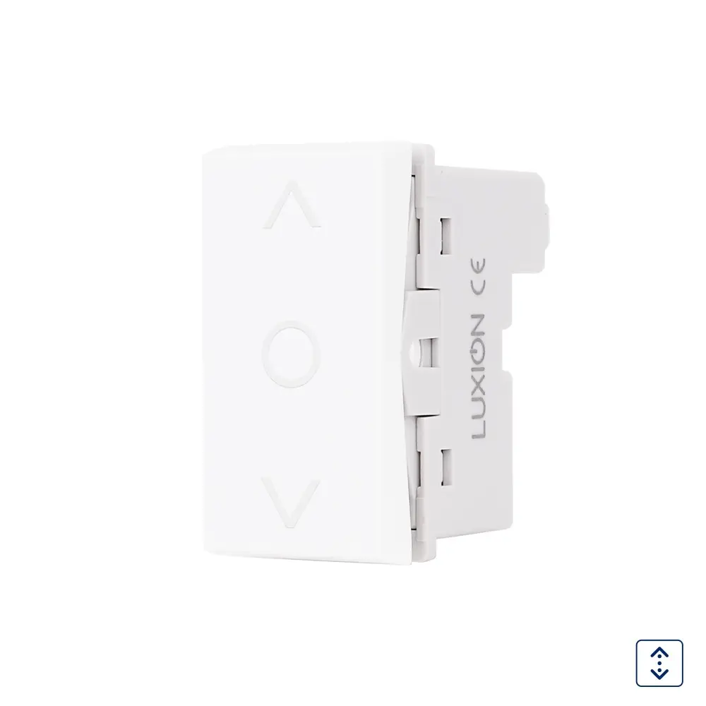 Modul Intrerupator Mecanic Jaluzele 1M LUXION, Standard Italian