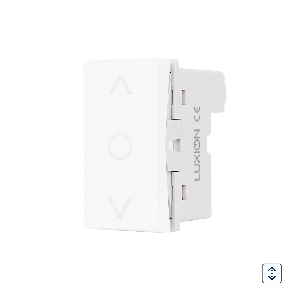 Modul Intrerupator Mecanic Jaluzele 1M LUXION, Standard Italian