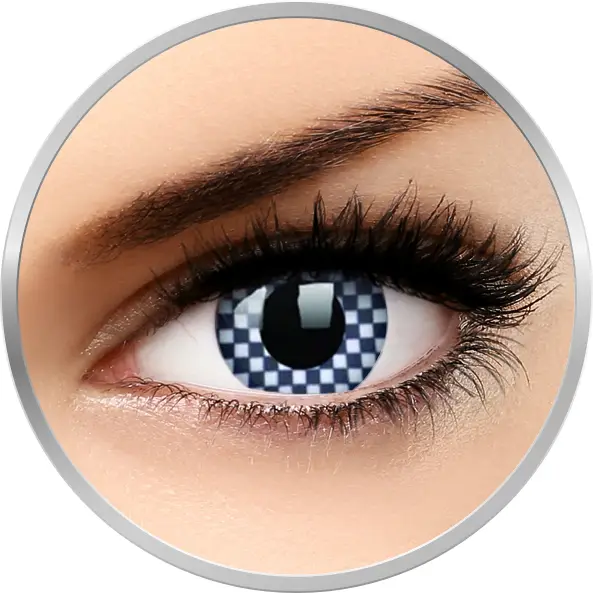 Crazy Chequered 365 de purtari 2 lentile/cutie