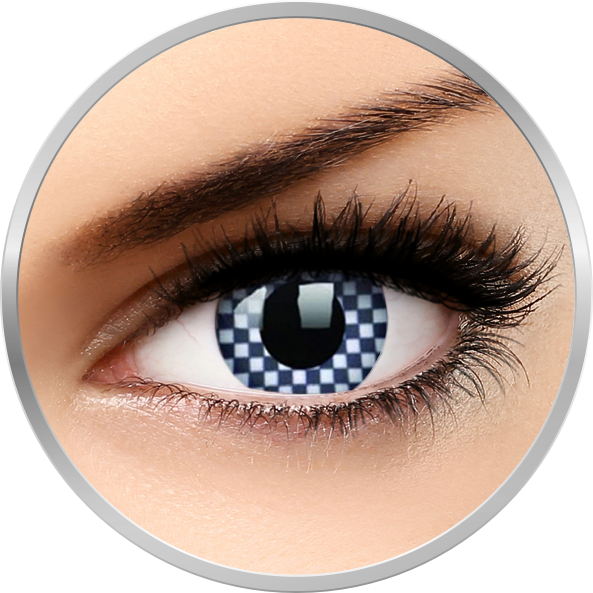 Crazy Chequered 365 de purtari 2 lentile/cutie
