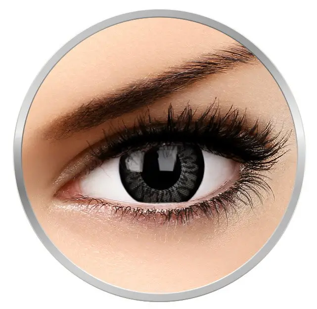 Beautiful Eyes Awesome Black 90 de purtari 2 lentile/cutie