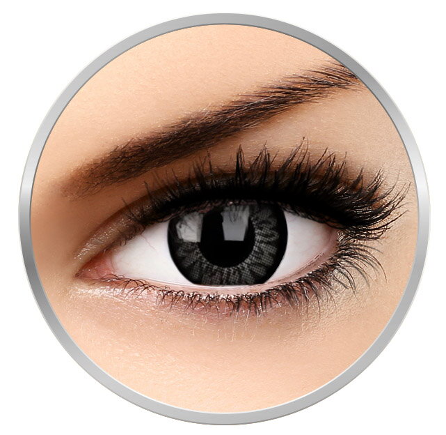 Beautiful Eyes Awesome Black 90 de purtari 2 lentile/cutie