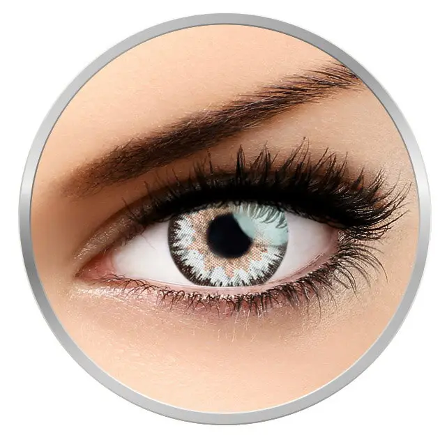 Queen's Trilogy Pearl Grey 30 de purtari 2 lentile/cutie