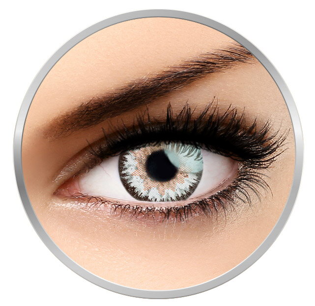 Queen's Trilogy Pearl Grey 30 de purtari 2 lentile/cutie