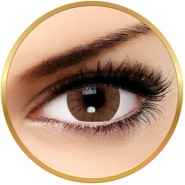 Solotica Aquarella Tupis Brown 90 purtari 2 lentile/cutie