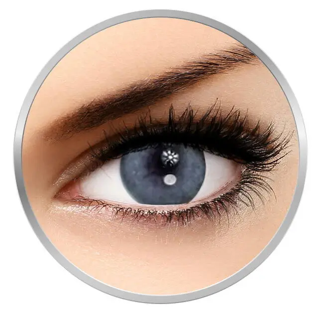 Lentile de contact colorate Desio Bold Grey 1 purtare, 12 lentile/cutie D0