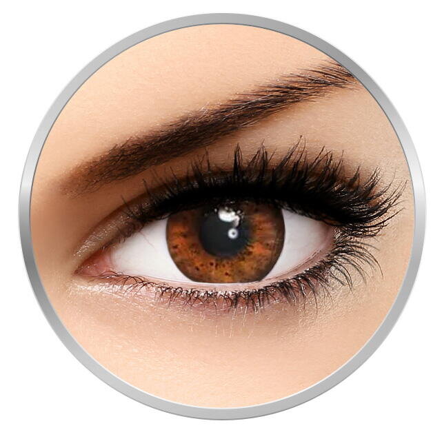Lentile de contact colorate Desio Eternal Brown 30 de purtari 2 lentile/cutie