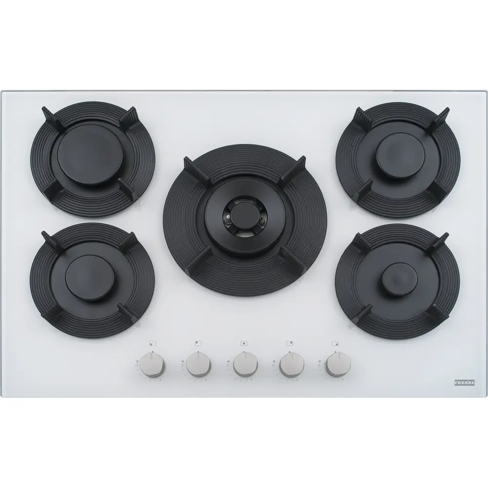Plită gaz FHMF 755 4G DC C WH Bianco