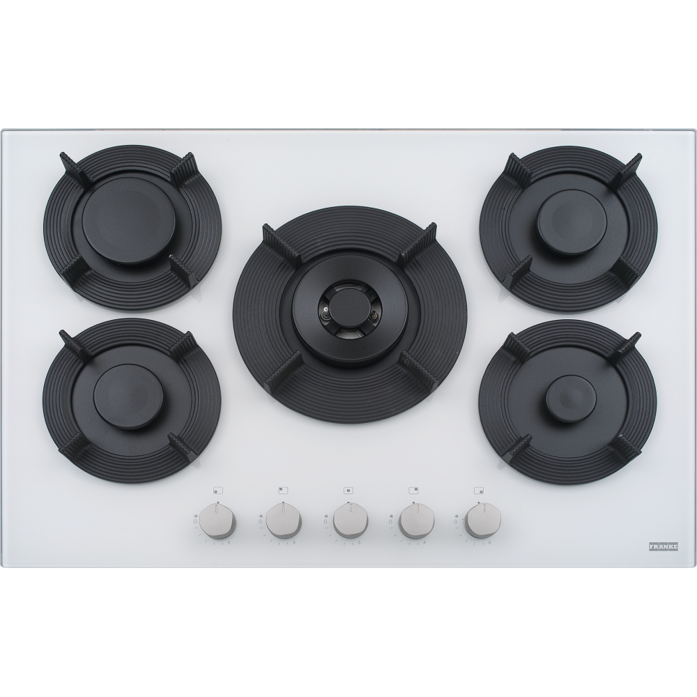 Plită gaz FHMF 755 4G DC C WH Bianco