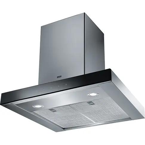 Hota Decorativa FCR 625 TC BK/XS NG Inox/Nero