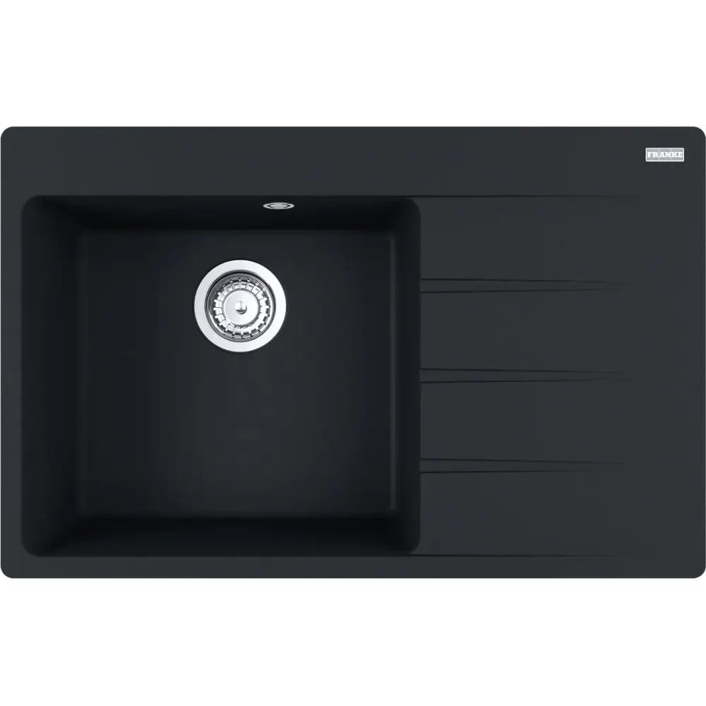 Chiuveta Fragranite CNG 611/211-78 DR Matte Black