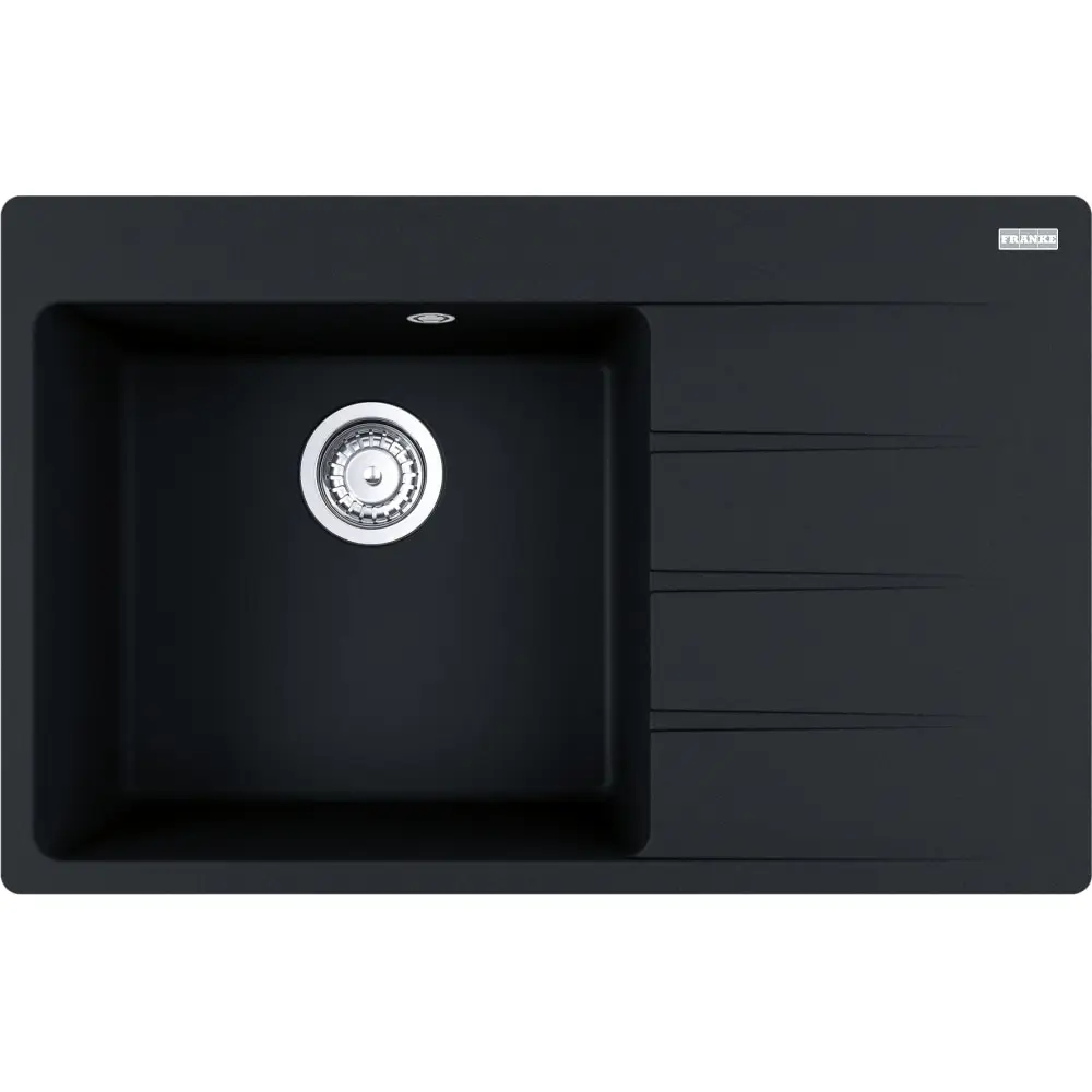 Chiuveta Fragranite CNG 611/211-78 DR Nero