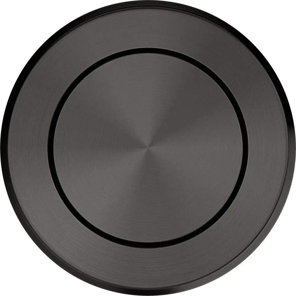 Buton rotund push Anthracite (compatibil FRESNO)