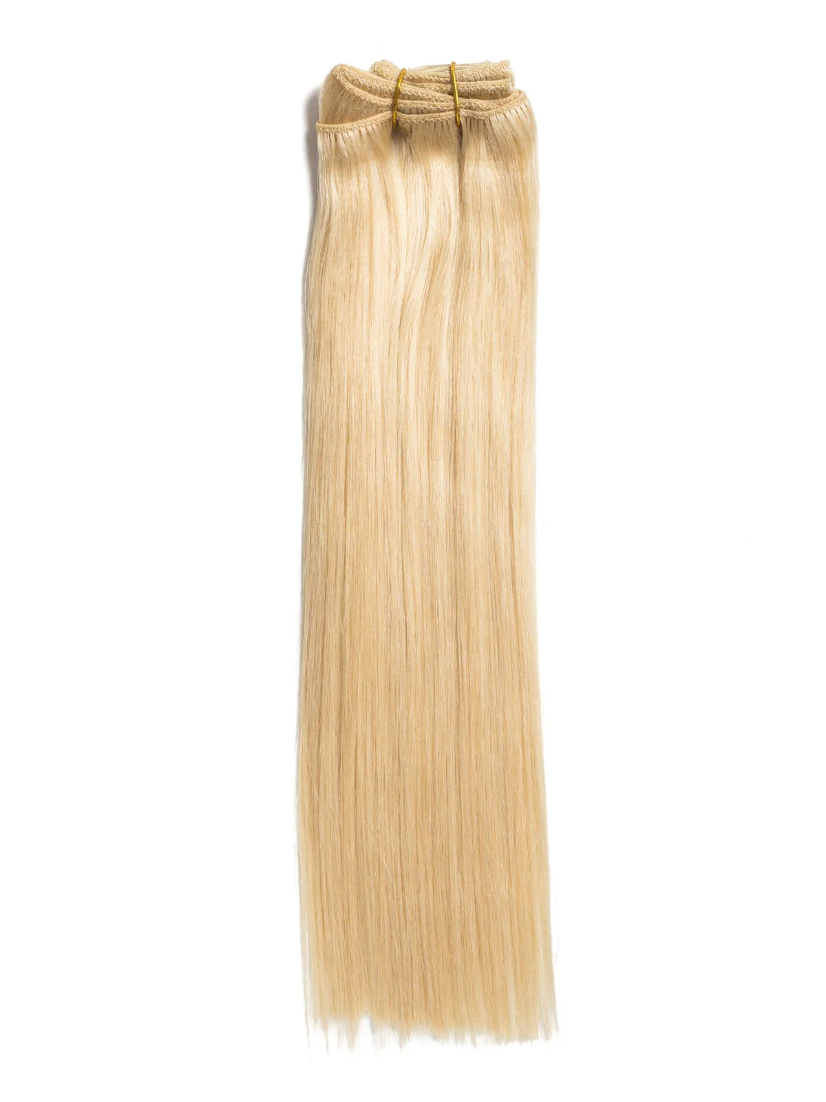 Extensii Clip-On Premium Blond Deschis Auriu