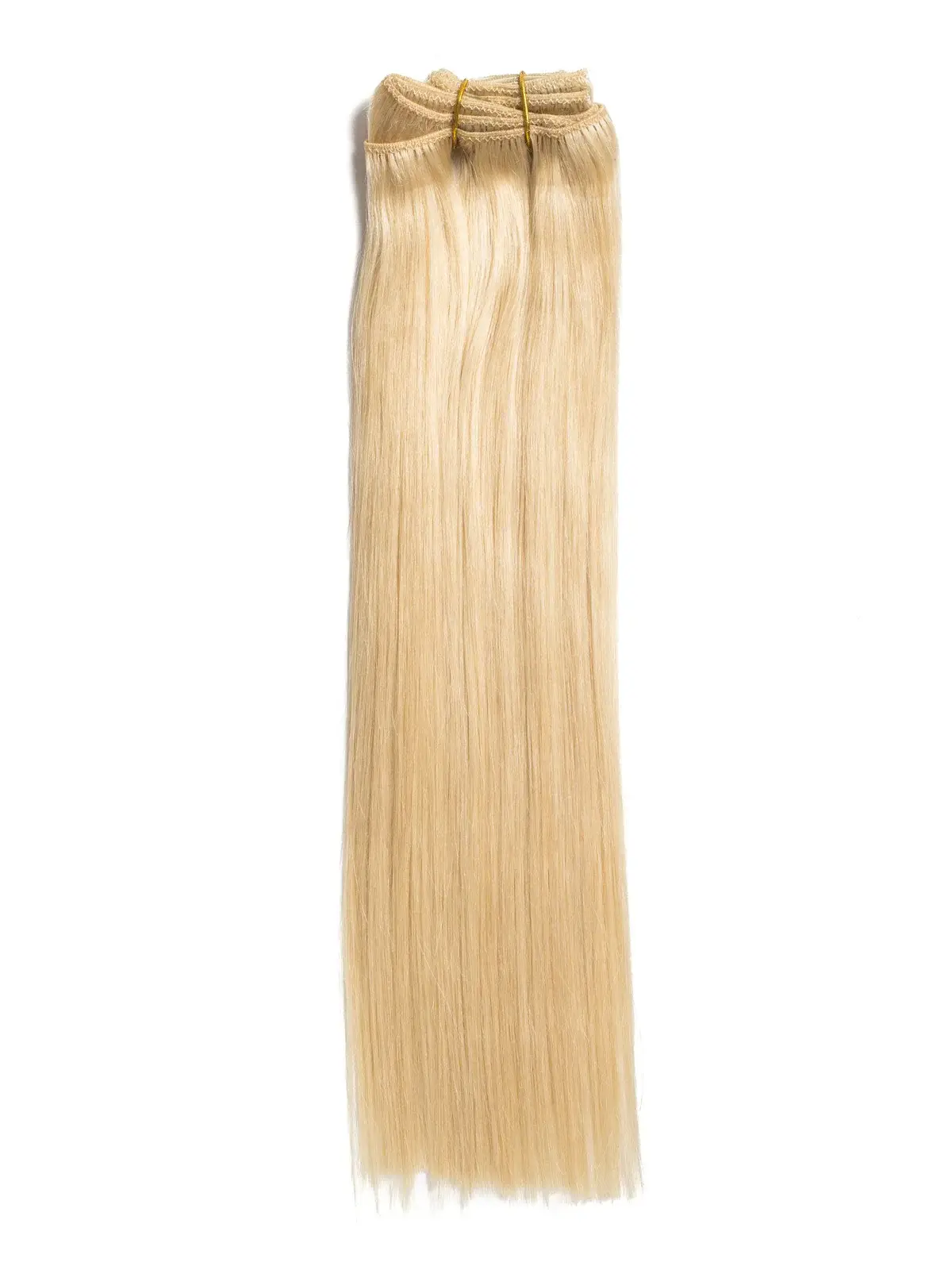 Extensii Clip-On Premium Blond Deschis Auriu