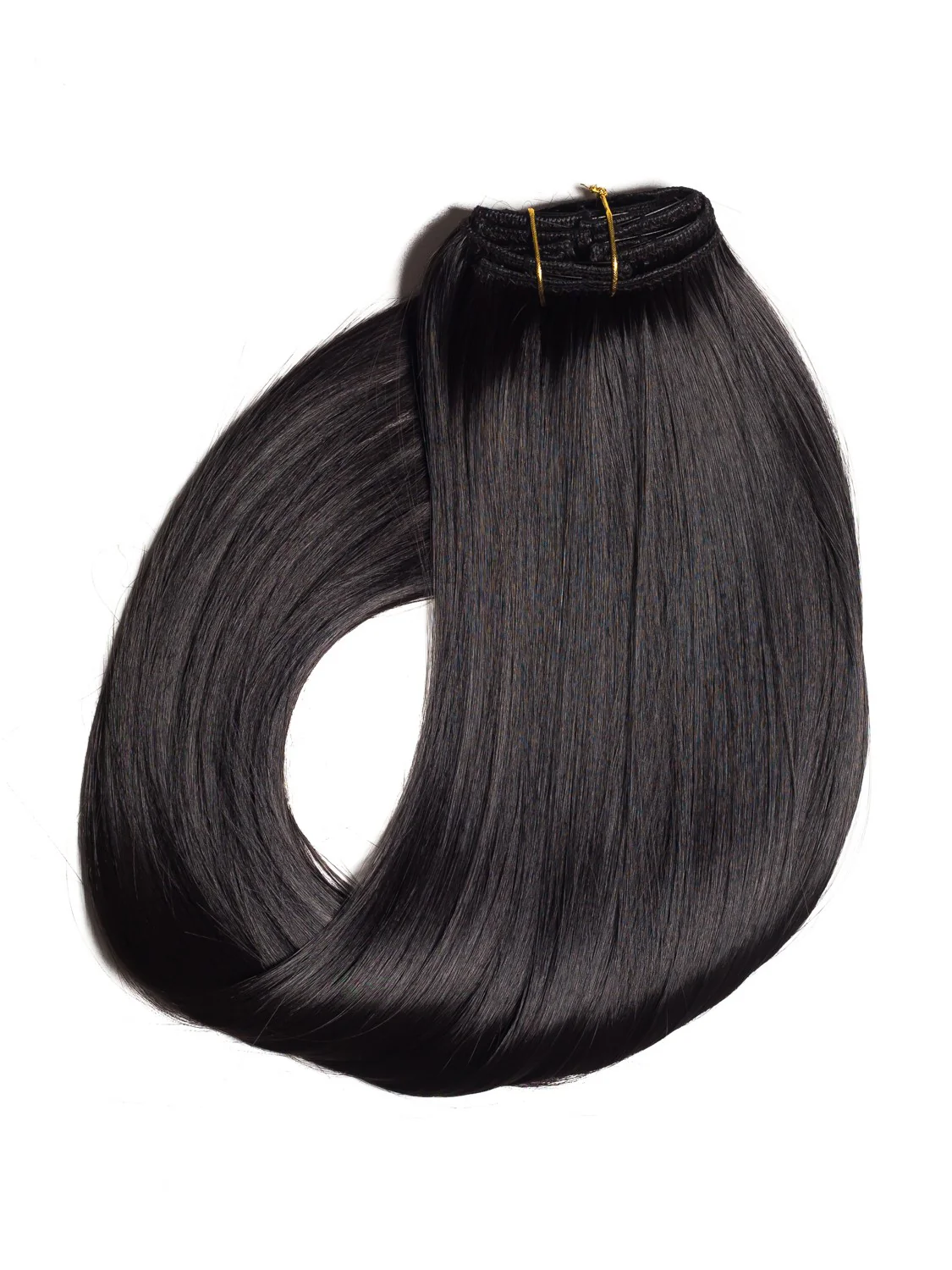 Extensii Clip-On Saten Inchis