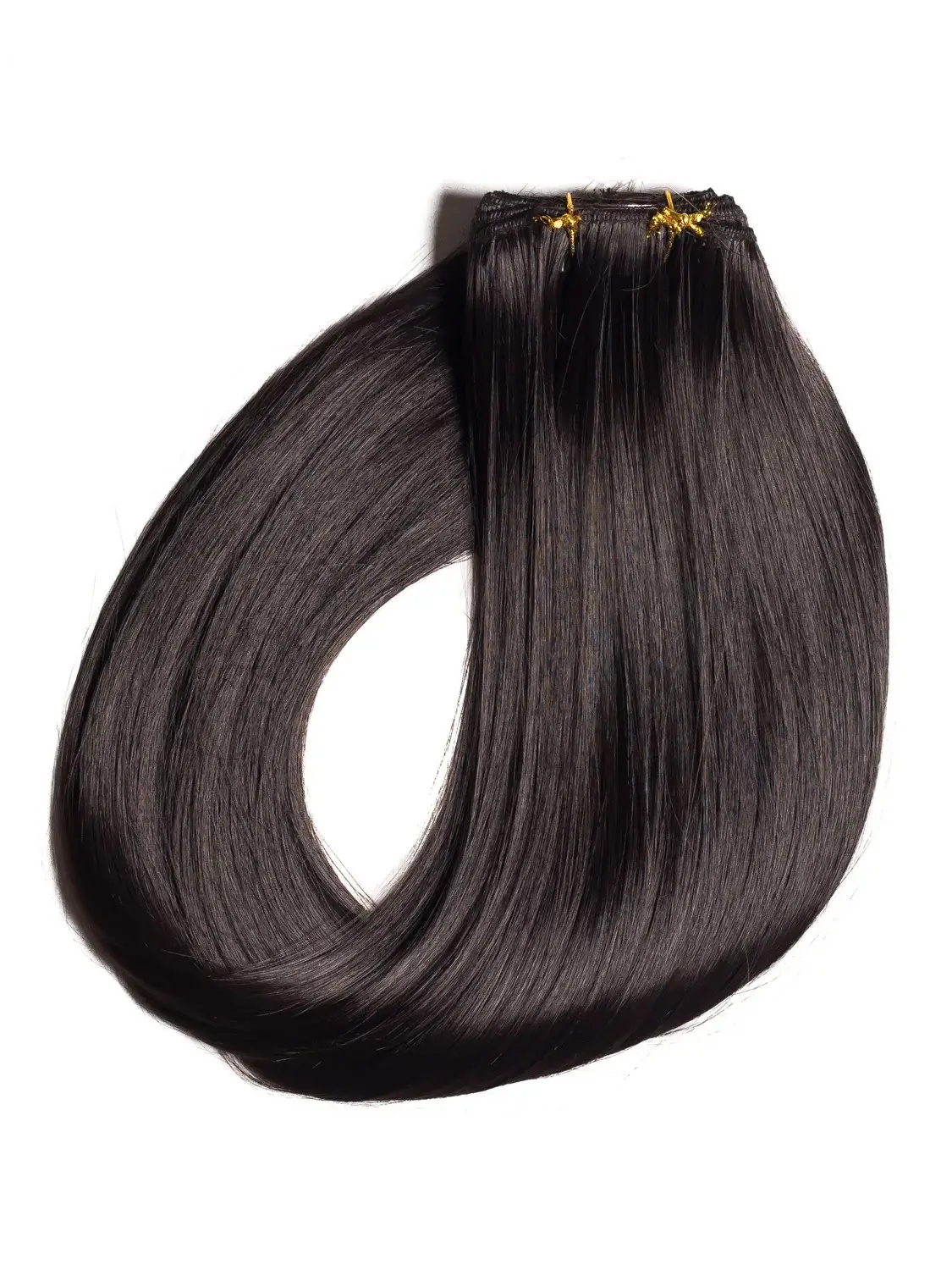 Extensii Clip-On Castaniu Inchis