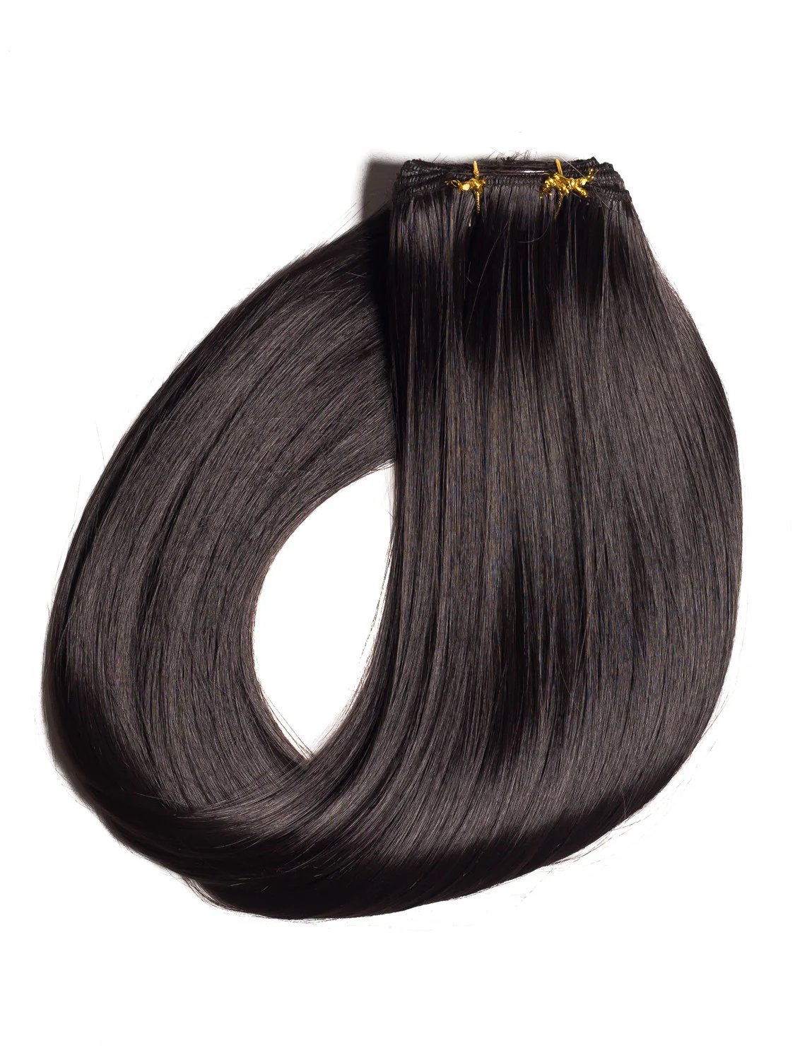 Extensii Clip-On Castaniu Inchis