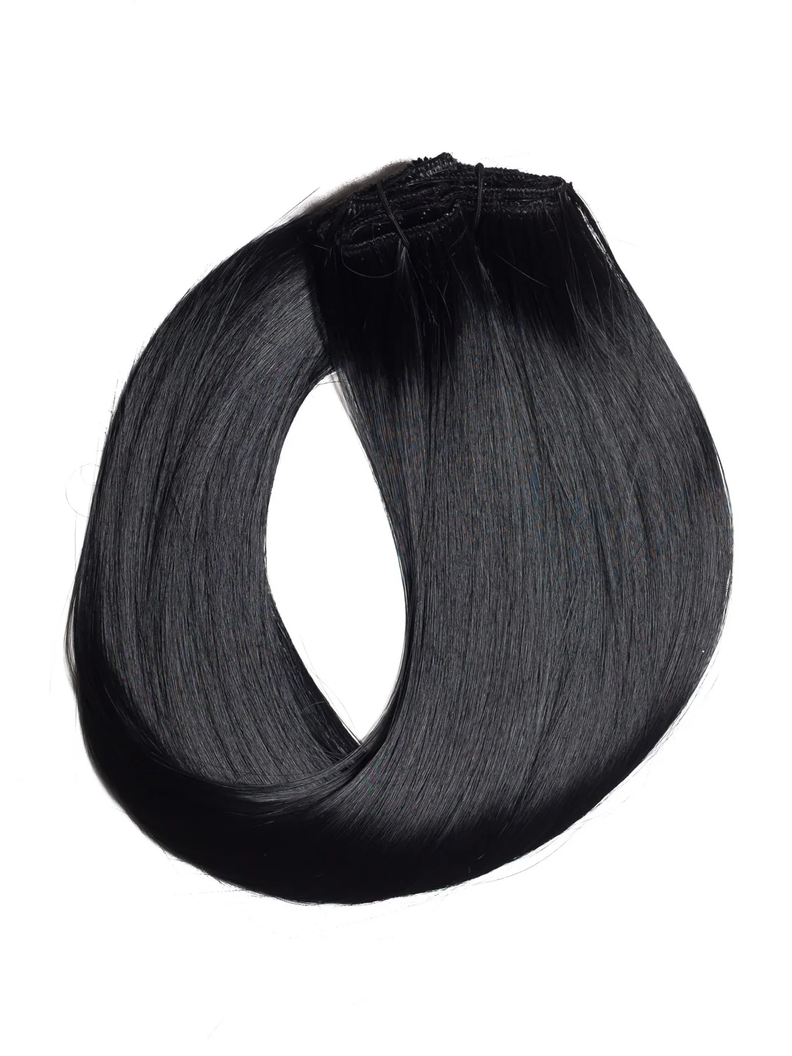 Extensii Clip-On Negru Intens