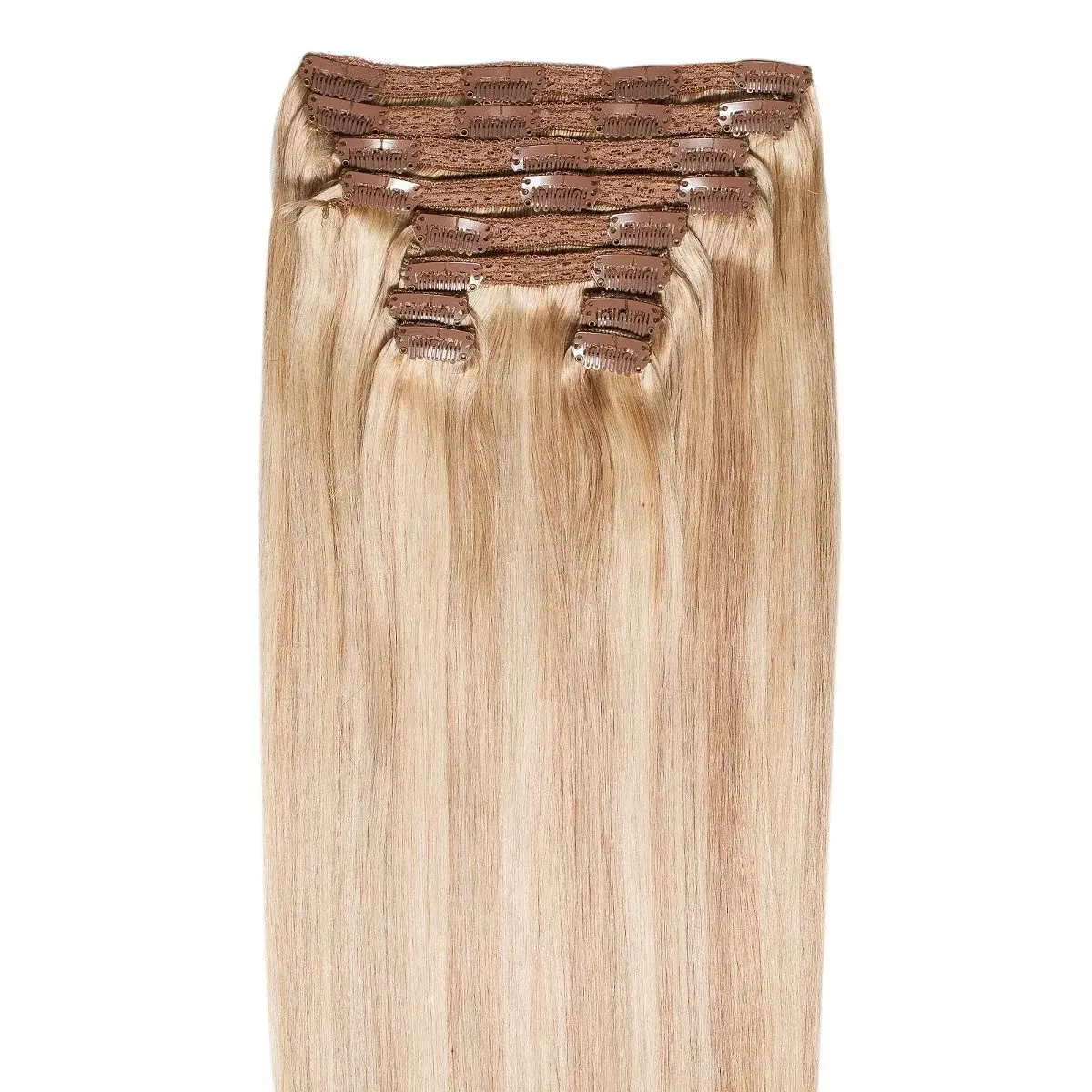 Extensii Clip-On VIP Mix Blond Cenusiu