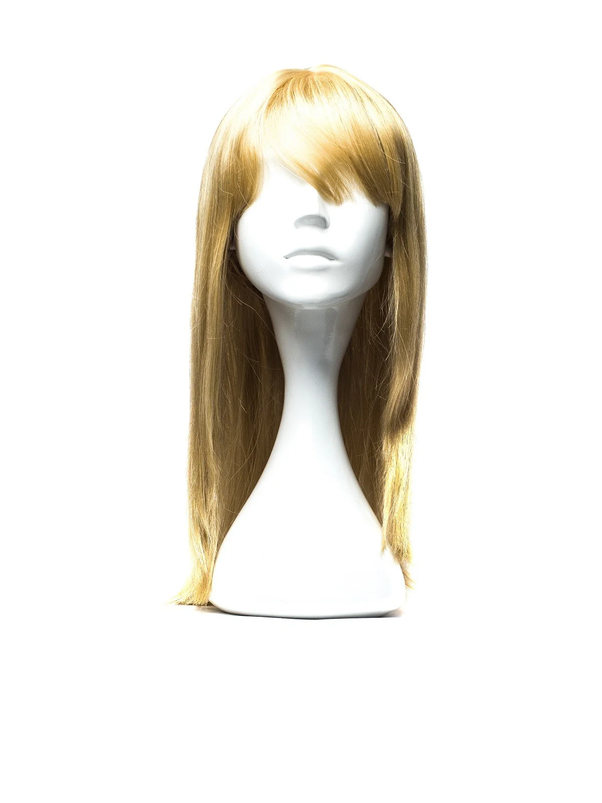 Peruca Naturala ARIA Blond Deschis Cenusiu
