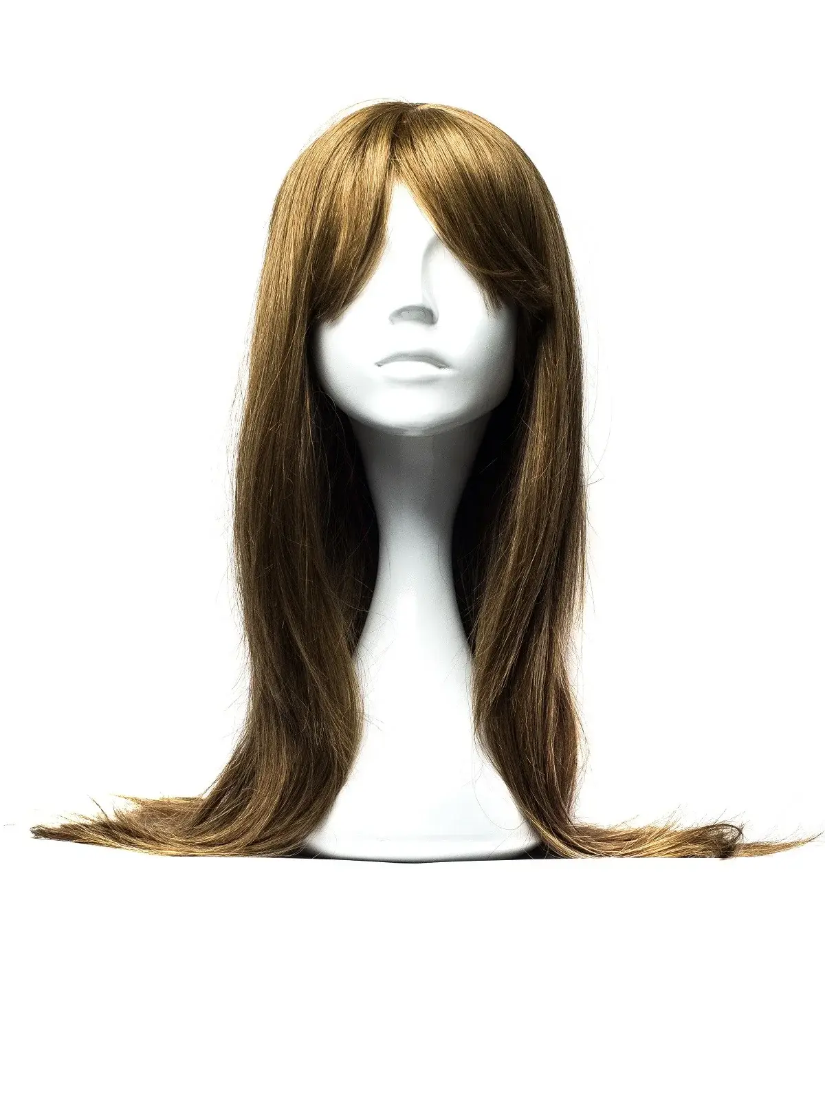 Peruca Naturala ELSA Blond Inchis Cenusiu