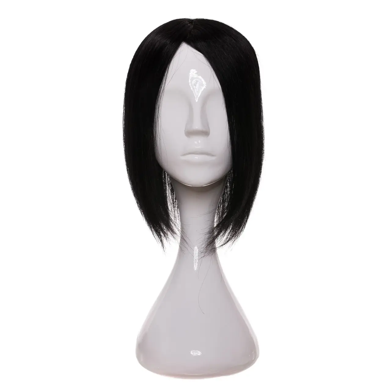 Topper Par Natural Monofilament Negru Intens