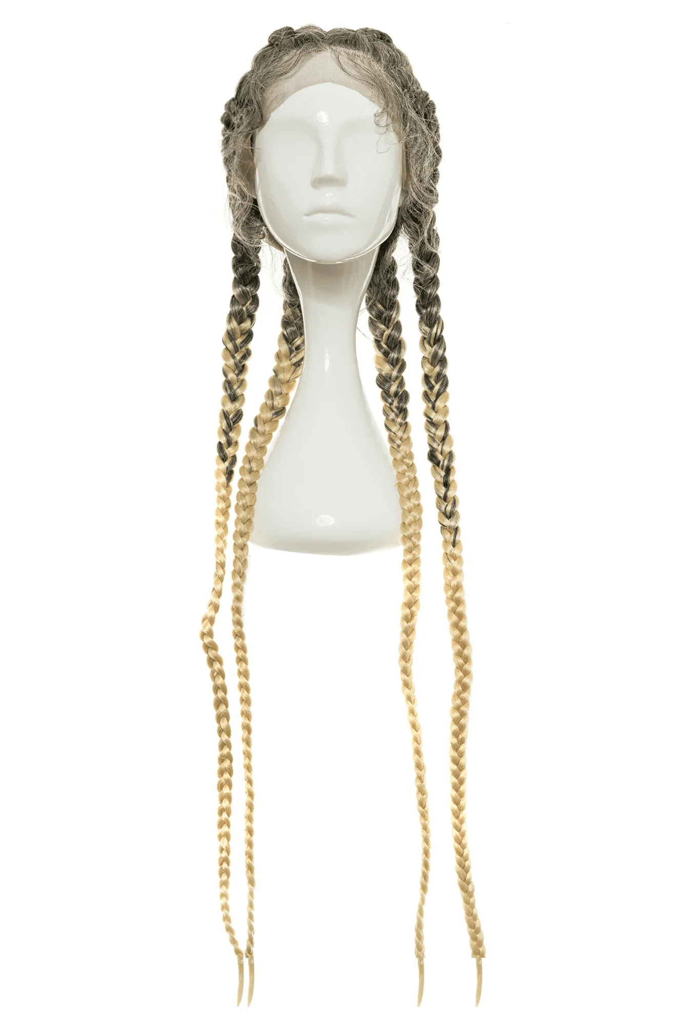 Peruca Electra Gri Blond