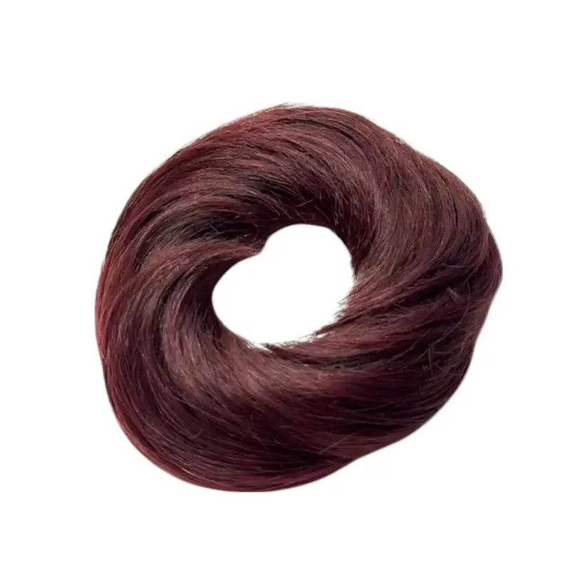 Elastic Din Par Natural Visiniu Inchis
