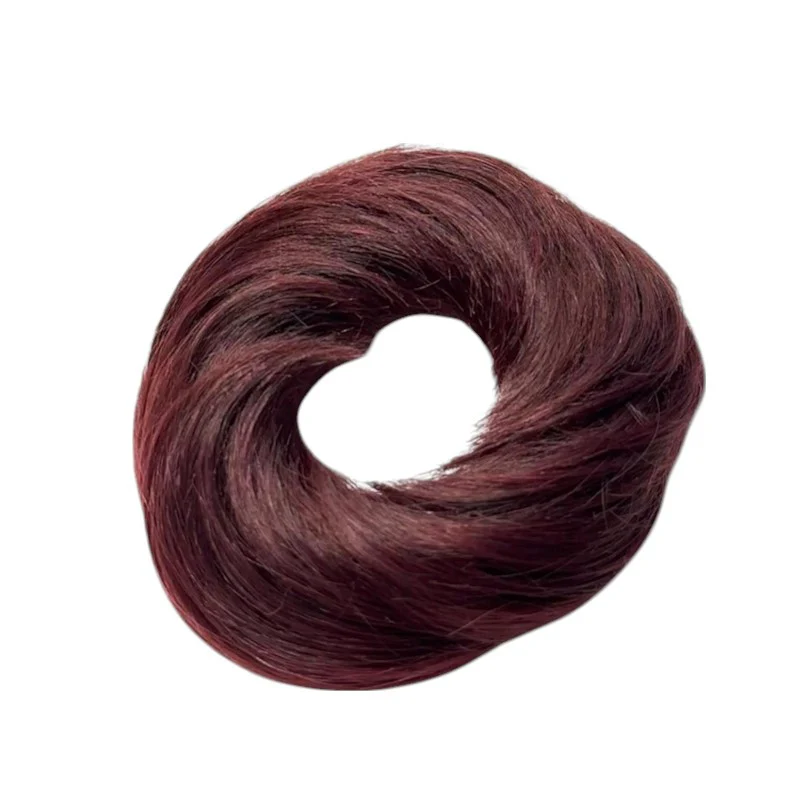 Elastic Din Par Natural Visiniu Inchis