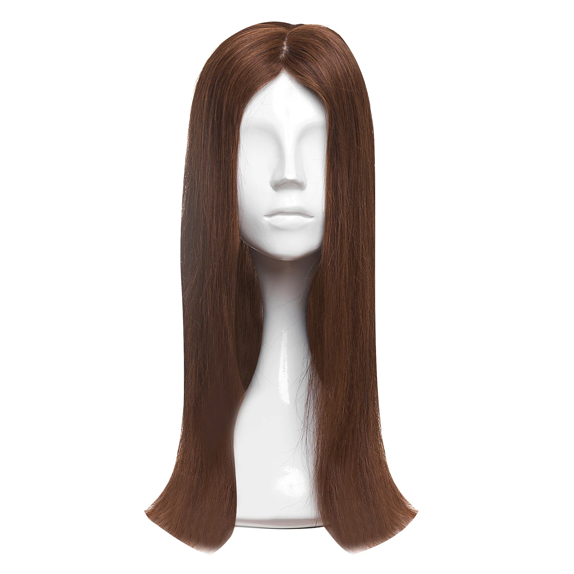 Peruca Partiala Par Virgin Natural 40cm Saten Natural