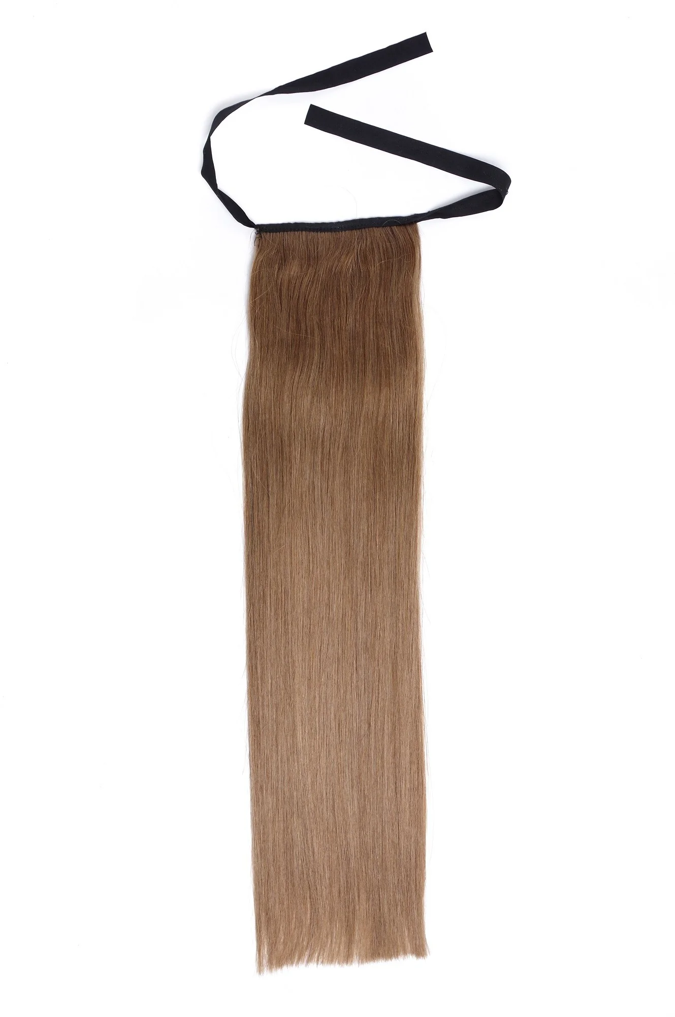 Coada Deluxe Blond Inchis Cenusiu