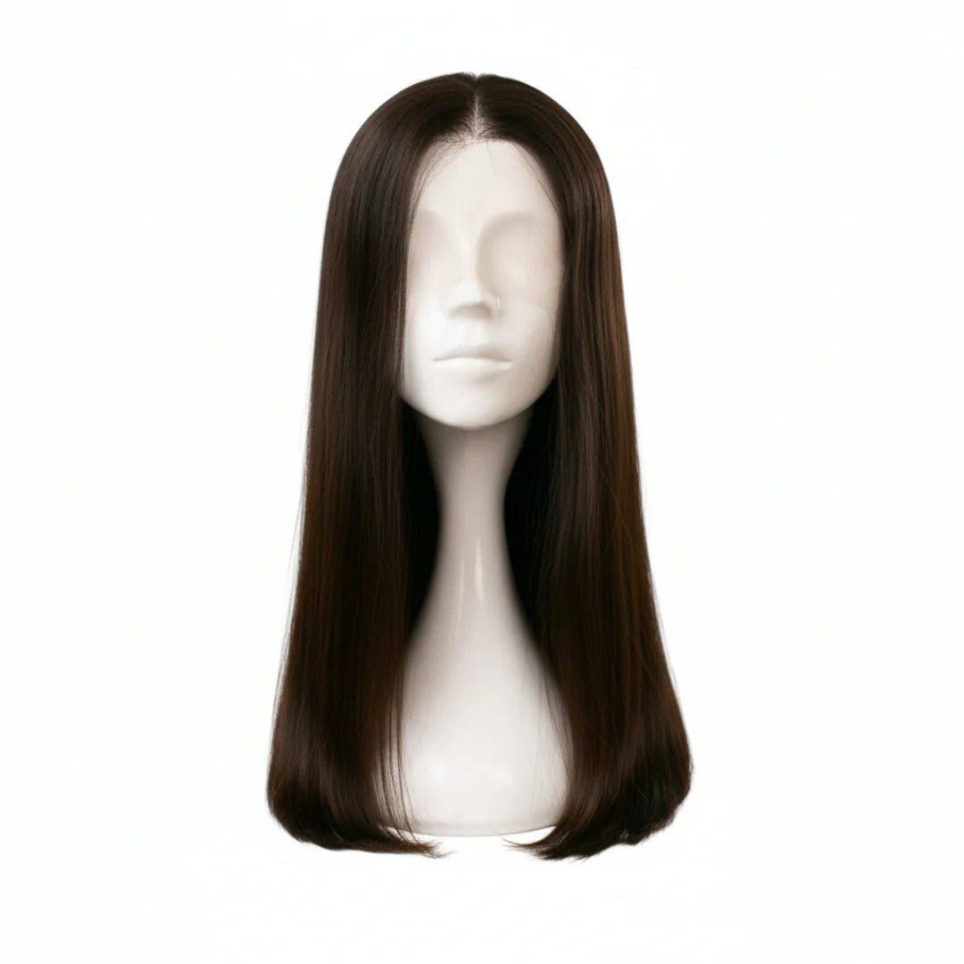 Peruca Galya Par Natural Rusesc Virgin 50cm Negru Natural