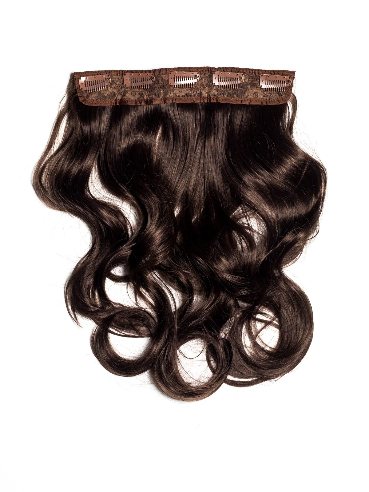 Tresa Clip-On Ondulat Saten Aluna