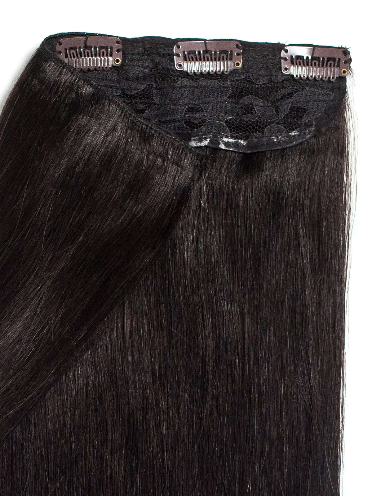 Tresa Clip-On Deluxe Saten Inchis
