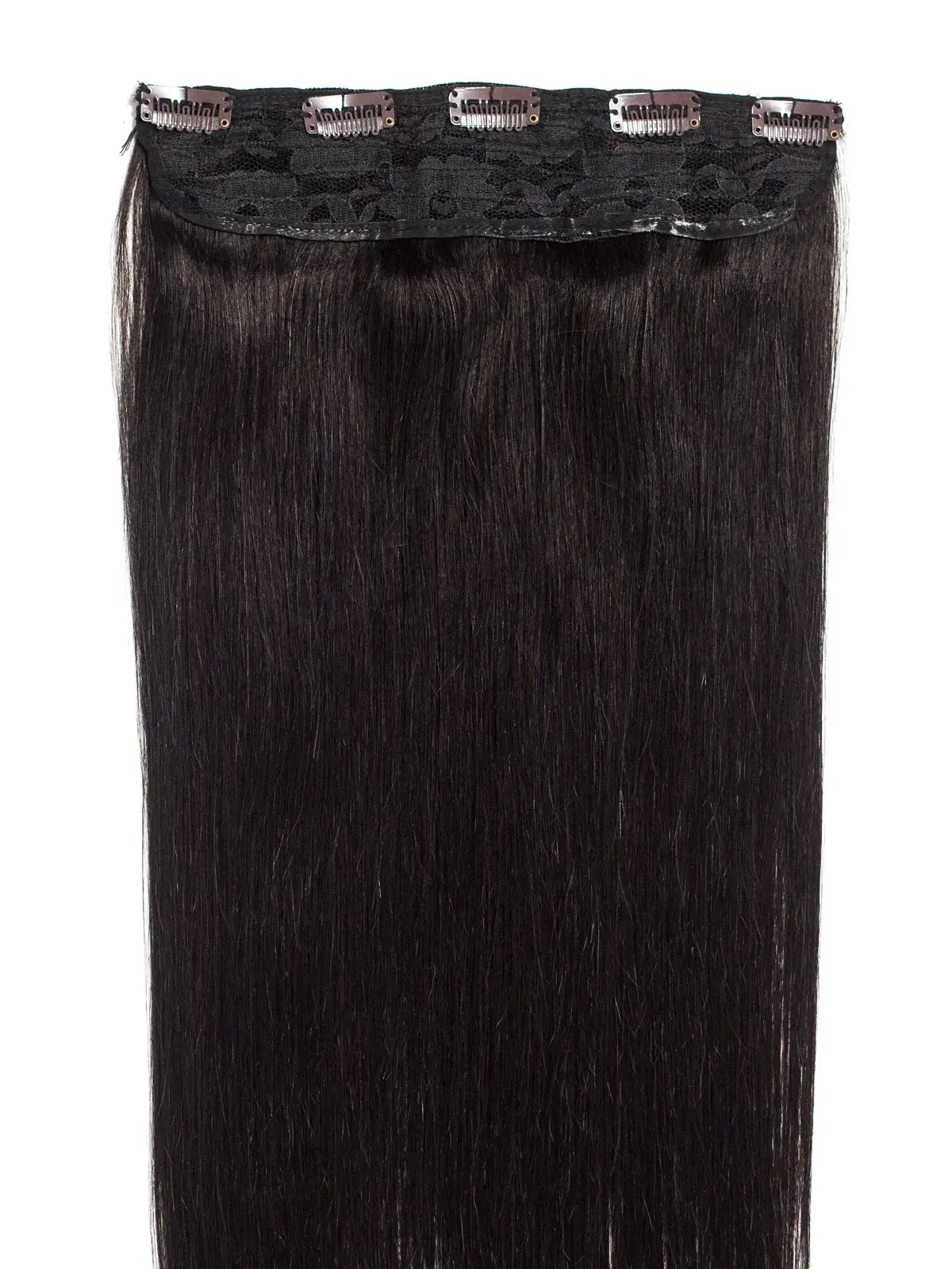 Tresa Clip-On Premium Saten Inchis