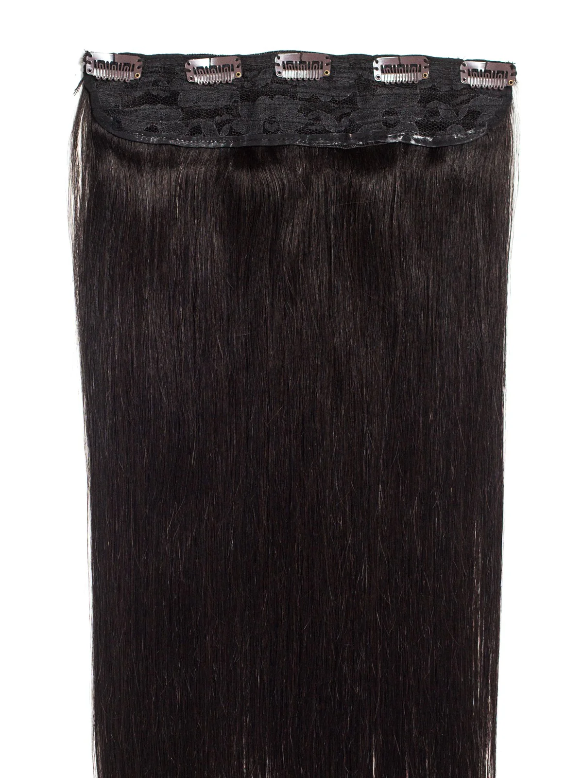 Tresa Clip-On Premium Saten Inchis