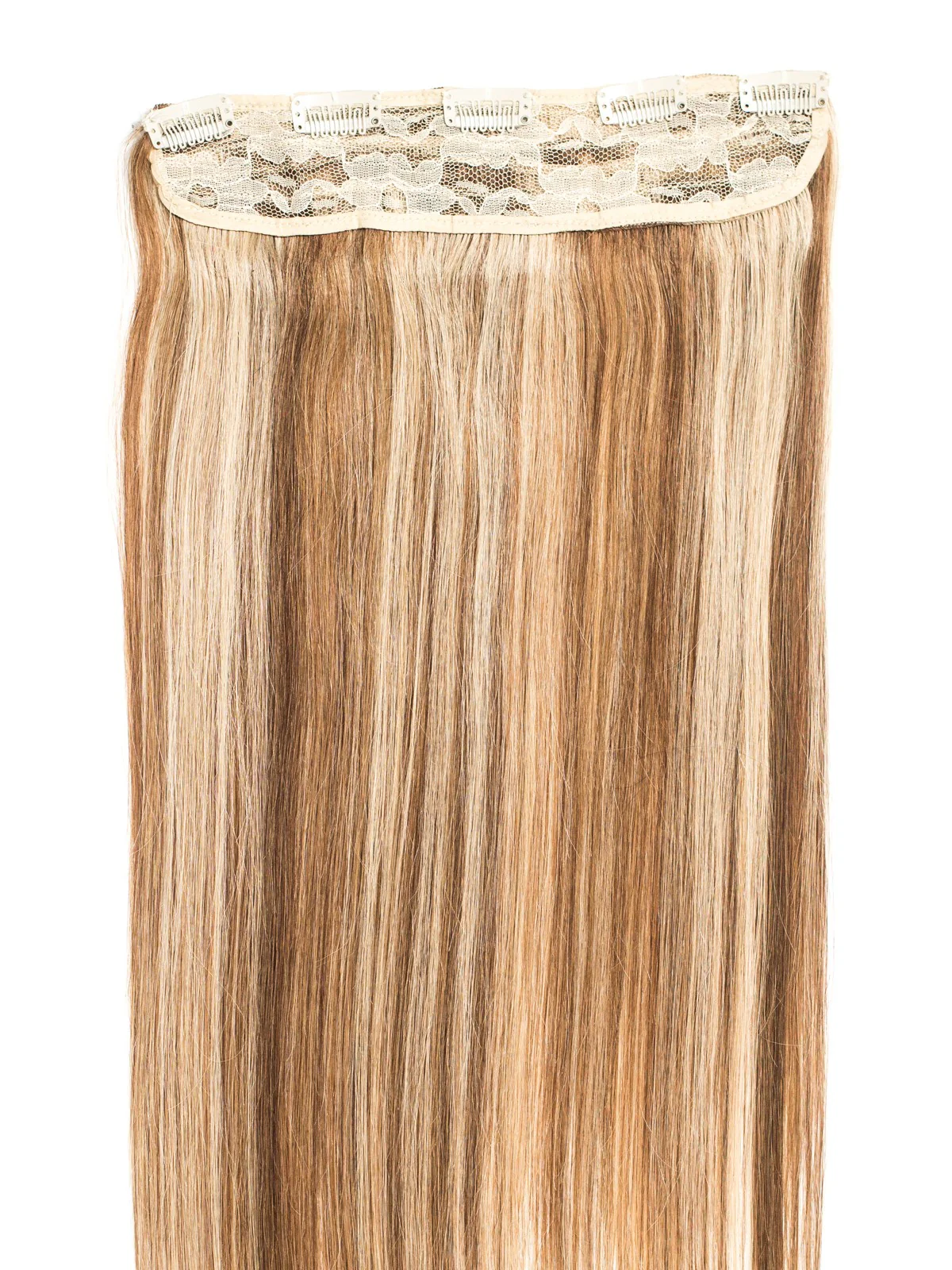 Tresa Clip-On Premium Saten Deschis Cu Suvite
