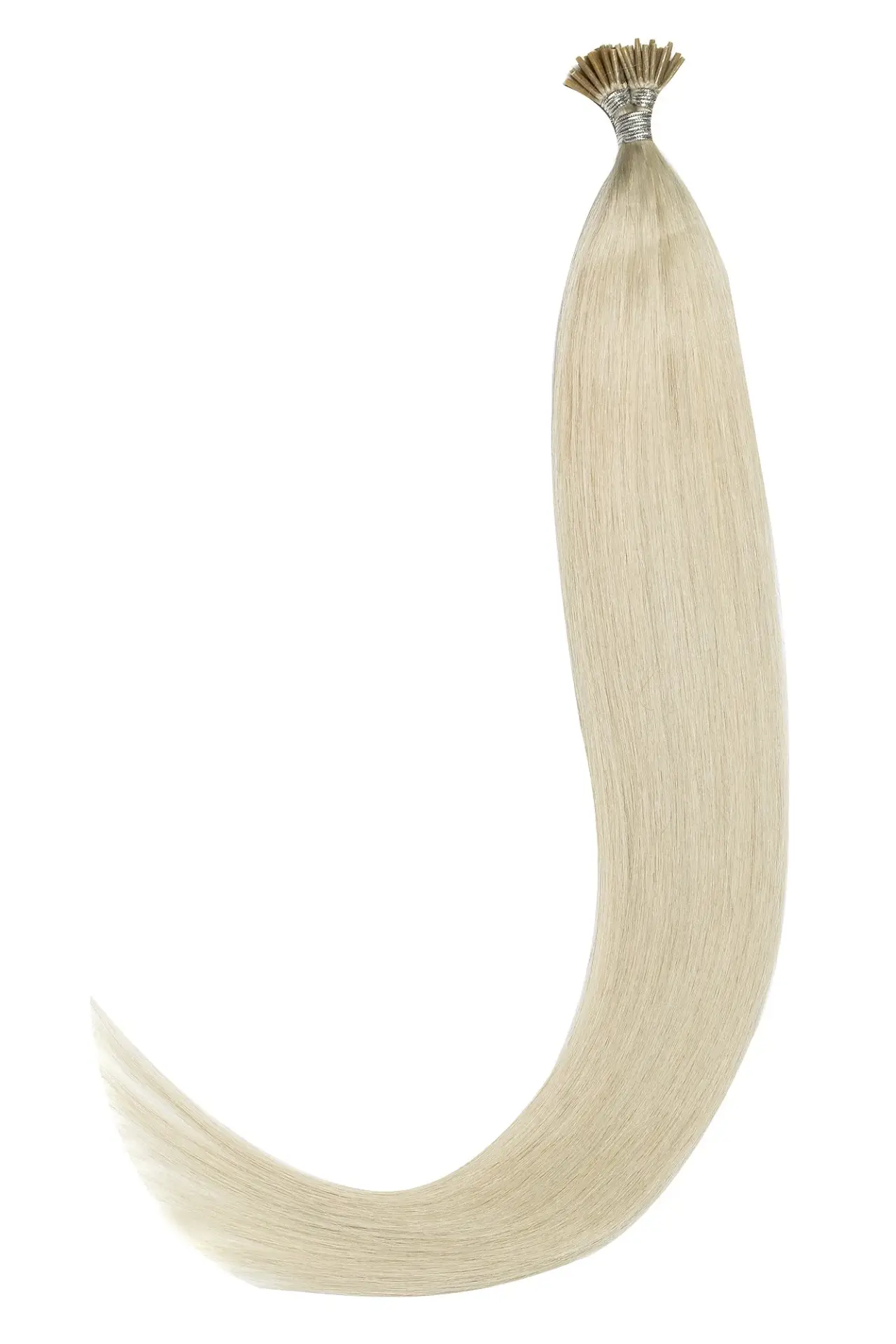 Extensii I-Stick Blond Argintiu
