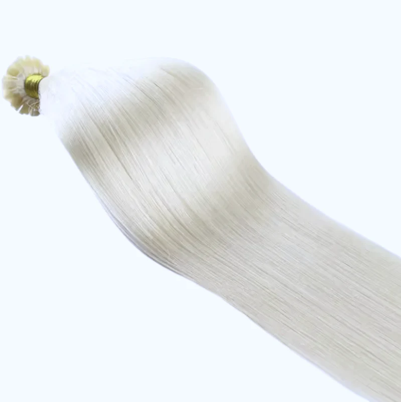 Extensii Micro Keratina Par Rusesc Ice Blonde