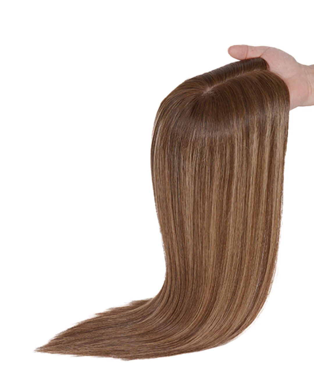MonoTopper Noris Par Natural Rusesc Virgin 45 cm Rooted Caramelt Highlight